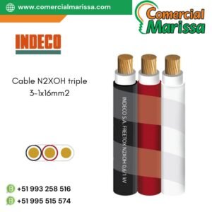 Cable N2XOH 3-1X16mm2