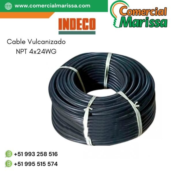 Cable Vulcanizado NPT 4x24WG