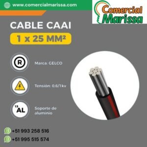 Cable CAAI 1x25MM2